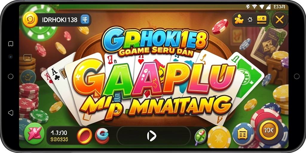 Tampilan gameplay Gaple seru di IDRHOKI138.
