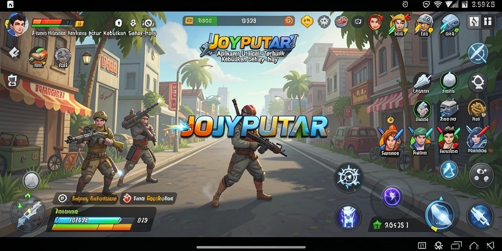 Tampilan utama JOYPUTAR dengan fitur pengingat yang intuitif.