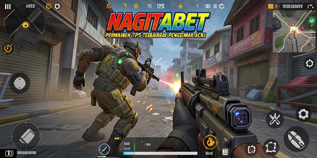 Gameplay seru dalam NAGITABET, aksi tembak-menembak yang mendebarkan.